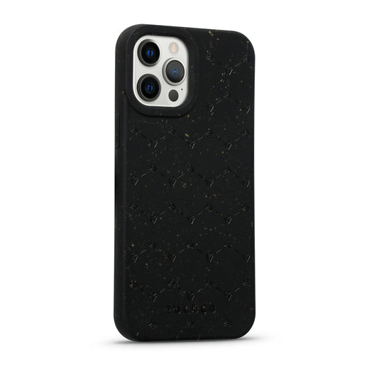 Tococo Beehive Logo Black Compostable iPhone 12 Pro Max Case