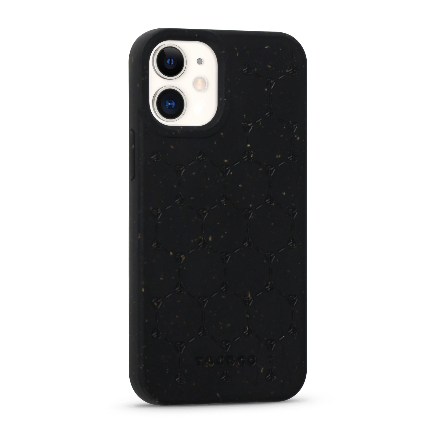 Tococo Beehive Logo Black Compostable iPhone 12 Mini Case