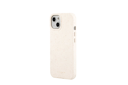 Wheat White Biodegradable iPhone 13 Case