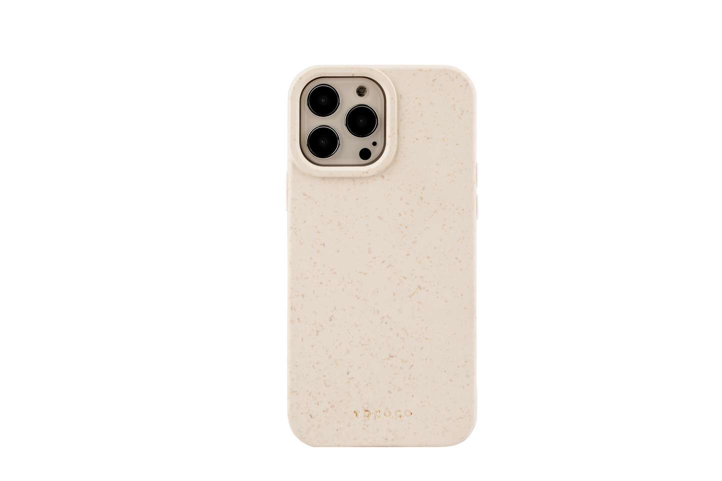 Wheat White Biodegradable iPhone 13 Pro Max Case