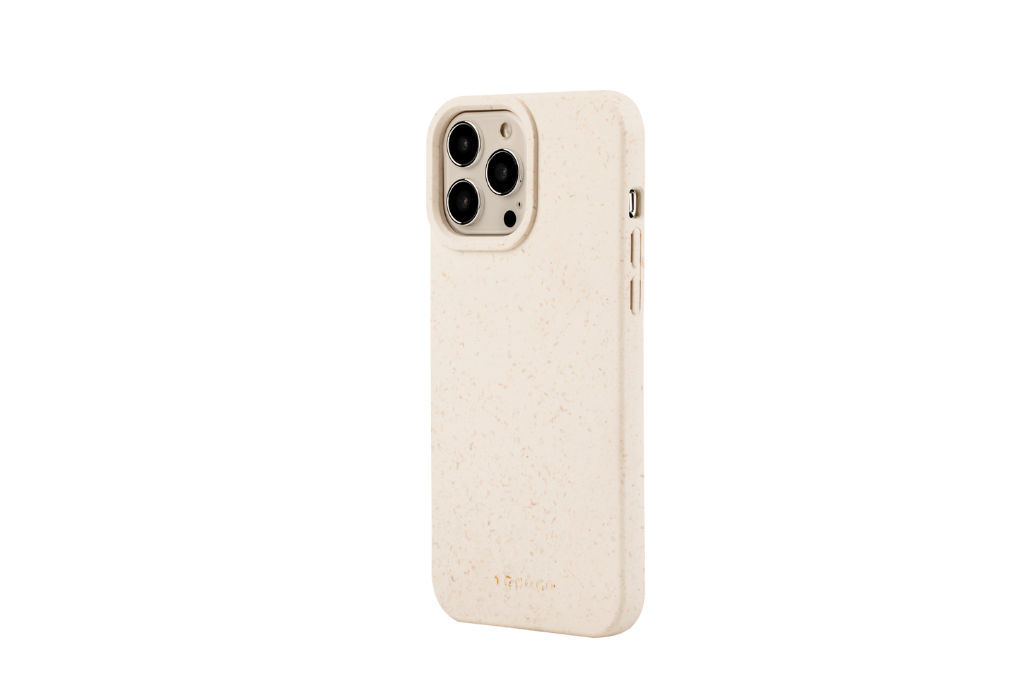 Wheat White Biodegradable iPhone 13 Pro Max Case