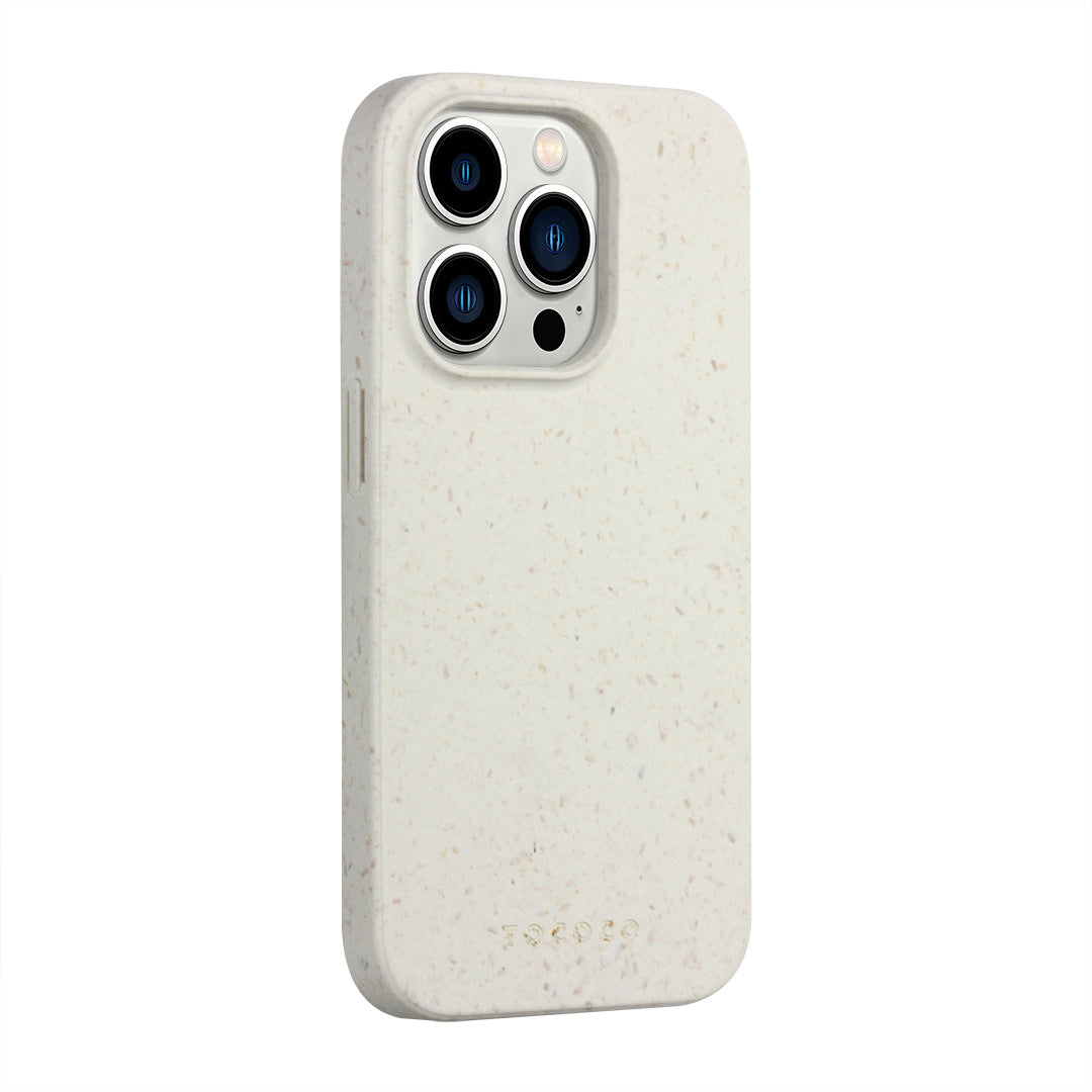 Tococo White Compostable iPhone 14 Pro Case