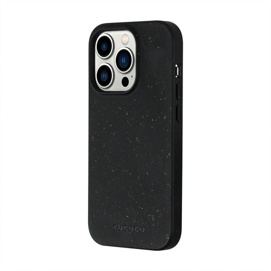 Tococo Black Compostable iPhone 14 Pro Case